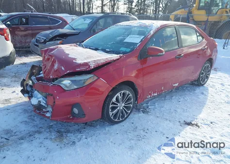 2014 Toyota Corolla S Plus from USA, damaged, VIN 2T1BURHE0EC088613